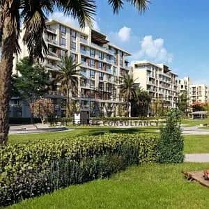Lowest Down Payment and zero over Finished Apartment with kitchen and parking slot in City Gate Sapphire Residence New Cairo developed by Qatari Diar
