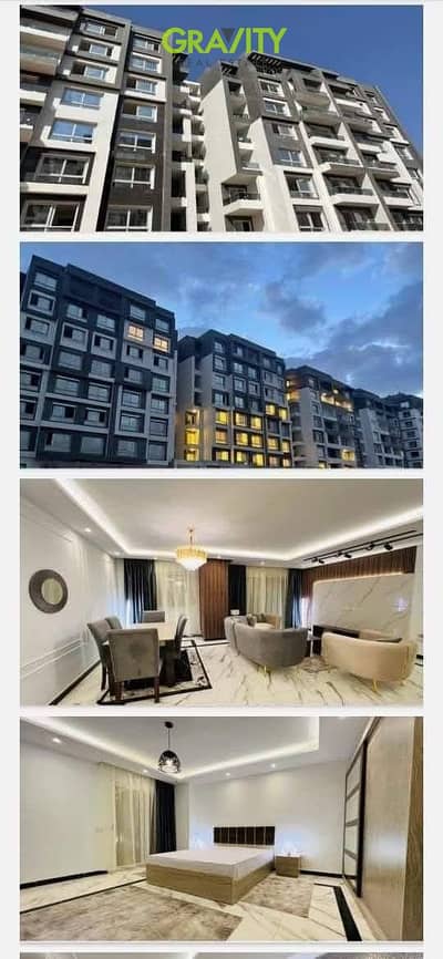 With just a 15% down payment, you can receive your fully finished apartment with air conditioning immediately in the New Administrative Capital - Apar
