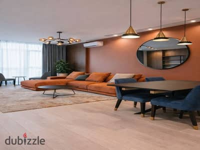 2.5% down payment. Two-bedroom apartment + reception for sale with a down payment of 103,000 + the cheapest monthly installment over 12 years, near th