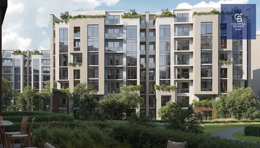 Own a two-bedroom apartment in a compound situated on the highest hilltop in Sheikh Zayed, featuring a prime location and excellent views. It offers a