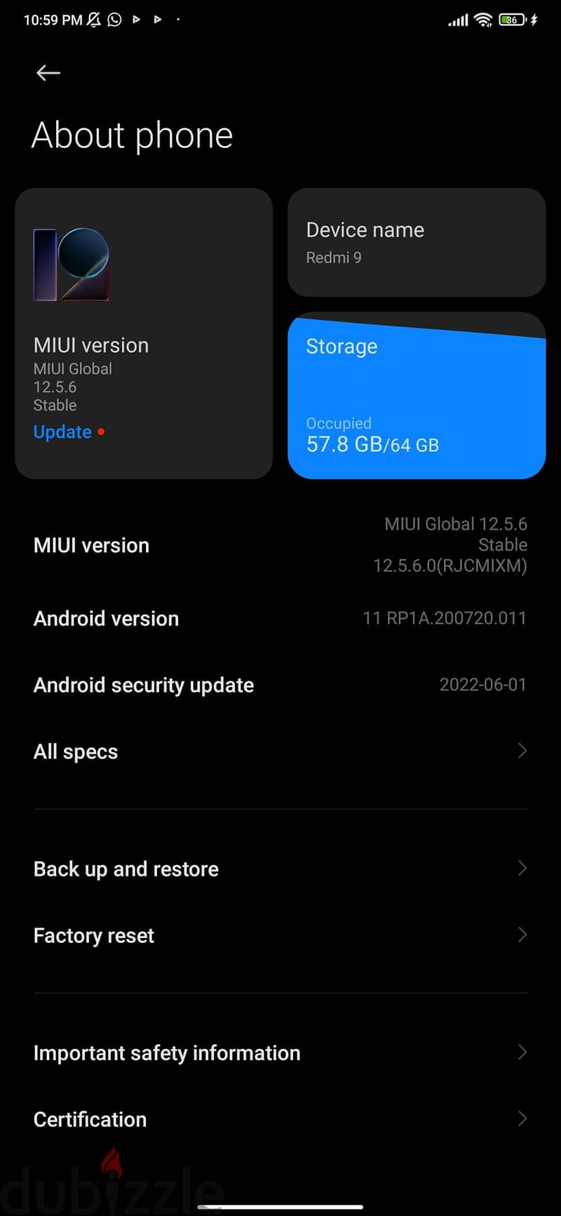 Xiaomi Redmi 9 3