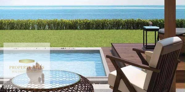 اخر فيلا فوري متشطبه seaview ب private beach مقدم2,778,000في اميز قري الساحل  وفيها كيدزينيا والبحر اداره fairmont hotel  جنب فوكا باي ورمله