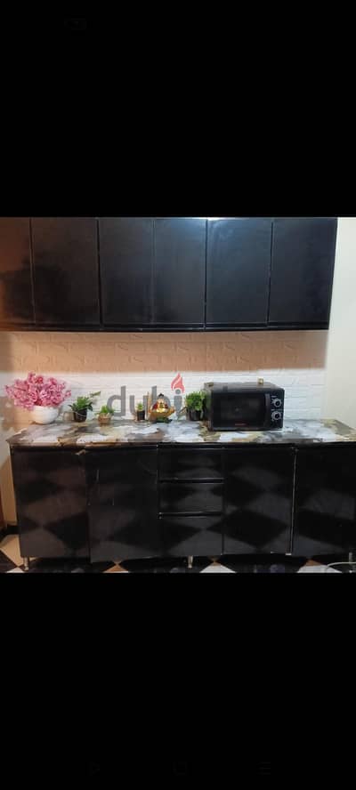 مطبخ كامل ،4متر 2/فوق. . 2/تخ . . مع مطبقيه المونيوم كلادينج مقابض belt in