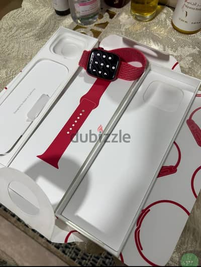 apple watch series 9 45mm كالجديده