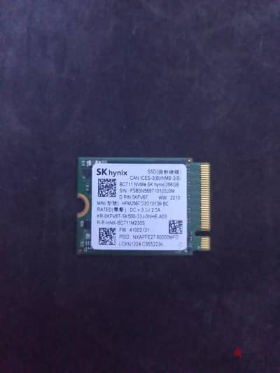 Nvme 256Gb