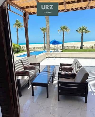 Ready-to-view standalone sea-view villa with full finishing in The Med Ras El Hekma Flexible installments near Azha Marsa Baghush Ramla & Hacienda