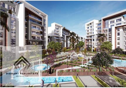 For investment enthusiasts in the administrative capital, a 4-room apartment at a bargain price with the Housing and Development Bank, installment payment over 10 years, just minutes from the largest services area in R8