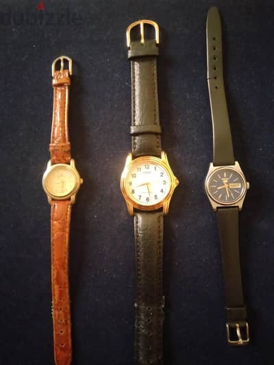 3 ساعات ياباني اصلي original watch