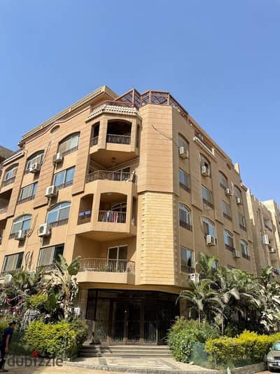 Super Lux furnished apartment for rent in Al-Ma'arga Al-'Ulya next to Carrefour Maadi