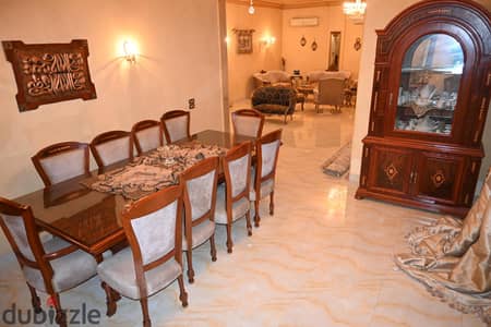Ground floor fully furnished for rent in the first neighborhood with 4 rooms, modern finishing and furniture