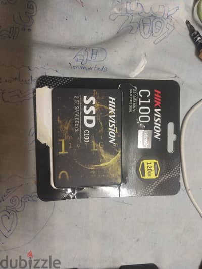 SSD 120G    جديد.