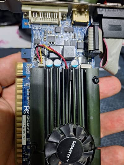كارت شاشة Gigabyte GeForce GT 610 بسعة 2 جيجابايت من نوع DDR3
