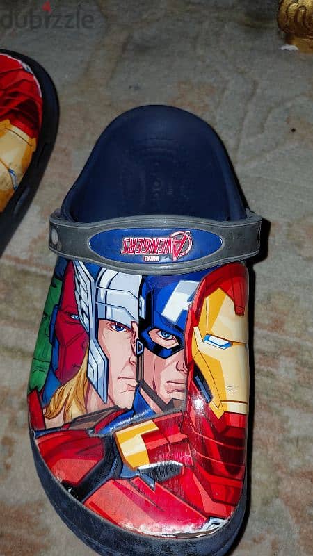Marvel original crocs size 35 3