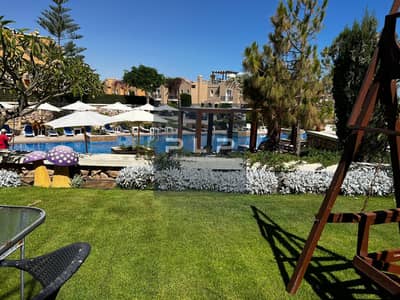 Resale Chalet for Sale ground floor with garden fully finished direct pool view in Mountain View Doplo Phase Ras El Hekma North Coast