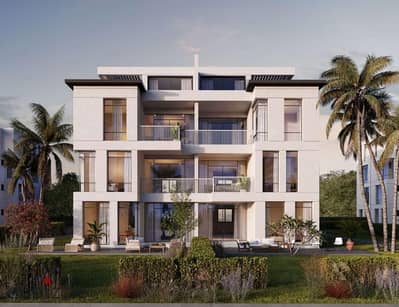 Two-bedroom chalet in Ras Al Hikma in a prime location by the sea, area of 86 square meters with only 5% down payment and installment over 10 years in equal installments.