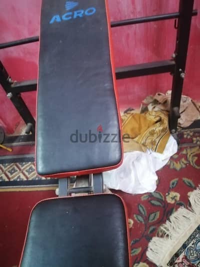 دكه بنش ورجل خلفى و امامى وبار واوزان