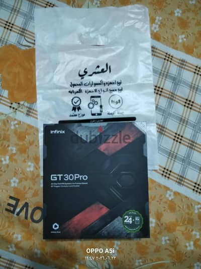 إنفنيكس  gt30 pro مساحة ٥١٢ ورام ١٢+12