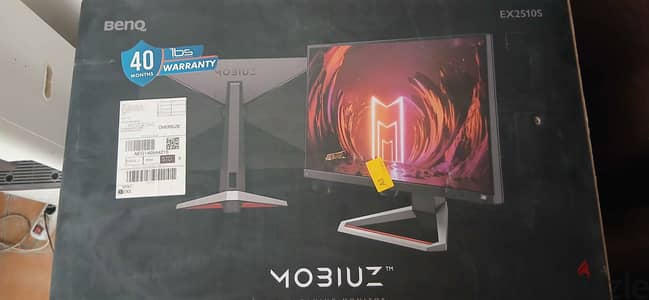 BenQ MOBIUZ EX2510S 24.5" FHD HDRi IPS Gaming Monitor 165Hz 1ms