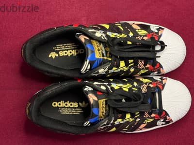 كوتشي Adidas Superstar أوريجينال فيتنامي أصلي (مقاس 42.5) كسر زيرو