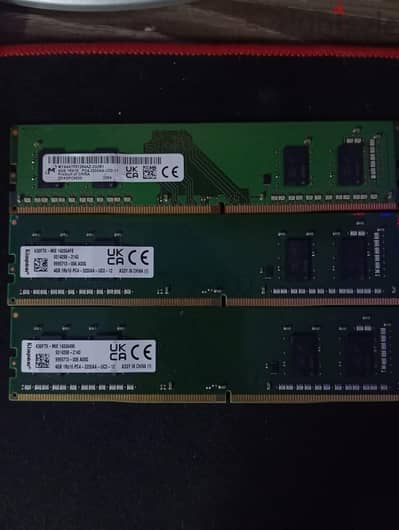 اربع رامات DDR4  هيرتز 3200