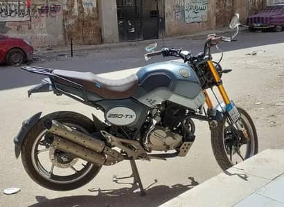 موتوسيكل هوجن (tx250) ماشيه ٤ الاف كيلو بس بحالة الزيرو