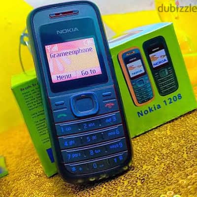 نوكيا 1208  الجهاز بـ 450 جنيه بس! (أرخص من سعر أي محل!).