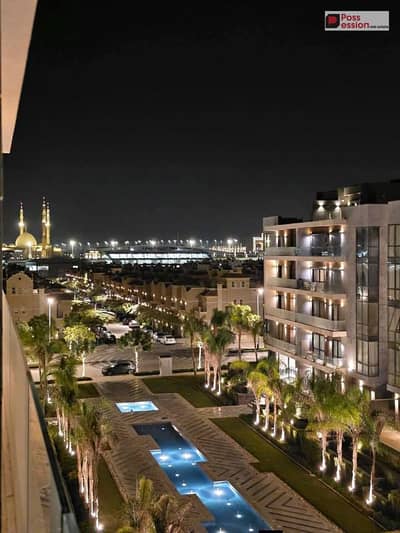 شقة بجاردن خاص متشطبة بالكامل للبيع في كمبوند الباتيو اورو التجمع الخامس Patio Oro من شركة لافيستا بجوار هايد بارك و ميفيدا