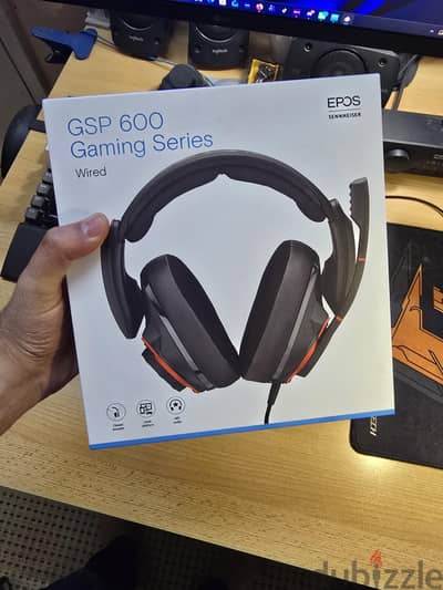 EPOS Sennheiser GSP-600 Wired Gaming Headset Black/Red