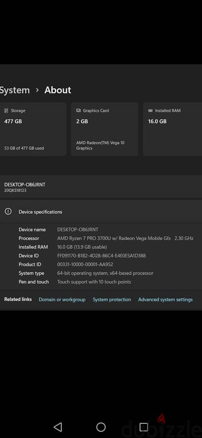 Lenovo thinkpad T495s للبيع