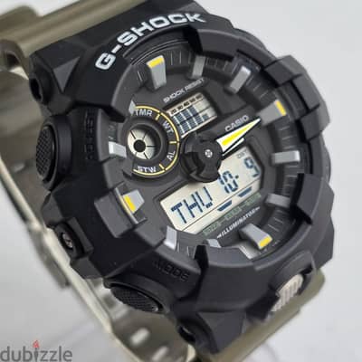 Original G-Shock Ga 710tu 1a3 بالزمالك جي شوك اصلي بالكرتونة