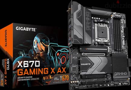 combo x670 gigabyte gaming ax v1 & ryzen 5 7600x