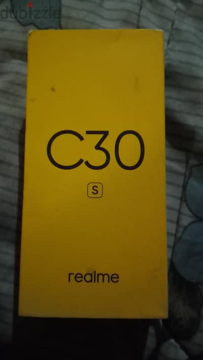 للبيع موبايل Realme C30s كسر زيرو رام3 ٦٤جيجا