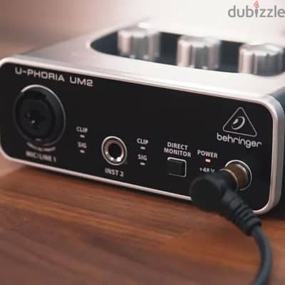 كارت صوت بيهرنجرbehringer um2 بسعر كويس 3000