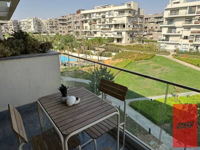 Furnished apartment for rent in the best compound and best location, Villette Sodic compound, next to all places and 3 minutes to 90th Street, Al Reha