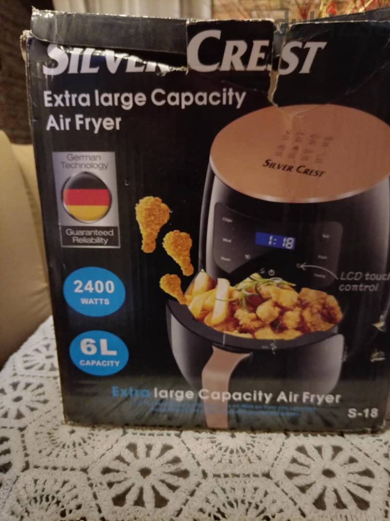 silver crest airfryer 6