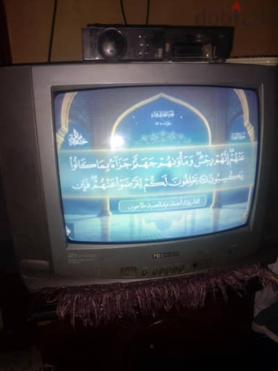 تليفزيون توشيبا 21بوصه بالريسيفر