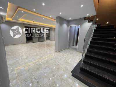 300m Ultra Super Lux Triplex For Rent With ACs In Eastown Sodic 5th Settlement New Cairo Prime Location Directly On 90th Street Next To AUC