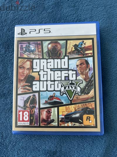 GTA V PS5 used cd