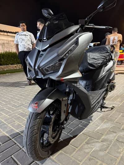 اسكوتر sym jet 14 evo جيا ١٤ ايفو رخصة ٣ سنين