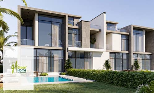 Very Prime Location Twin House for Sale in Saada New Cairo Greenery & Lagoon View