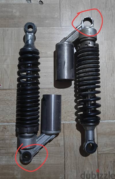 مساعدين خلفي F250 غاز اصليين