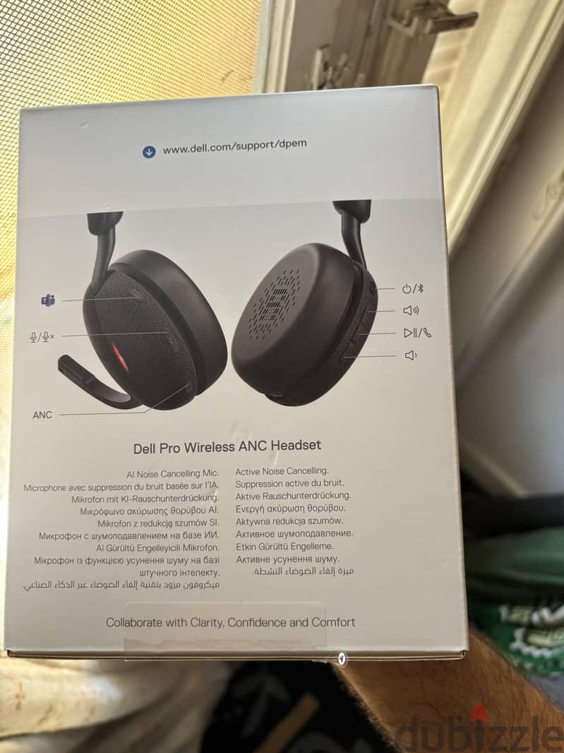 Dell pro plus ANC headset WL 5024 2