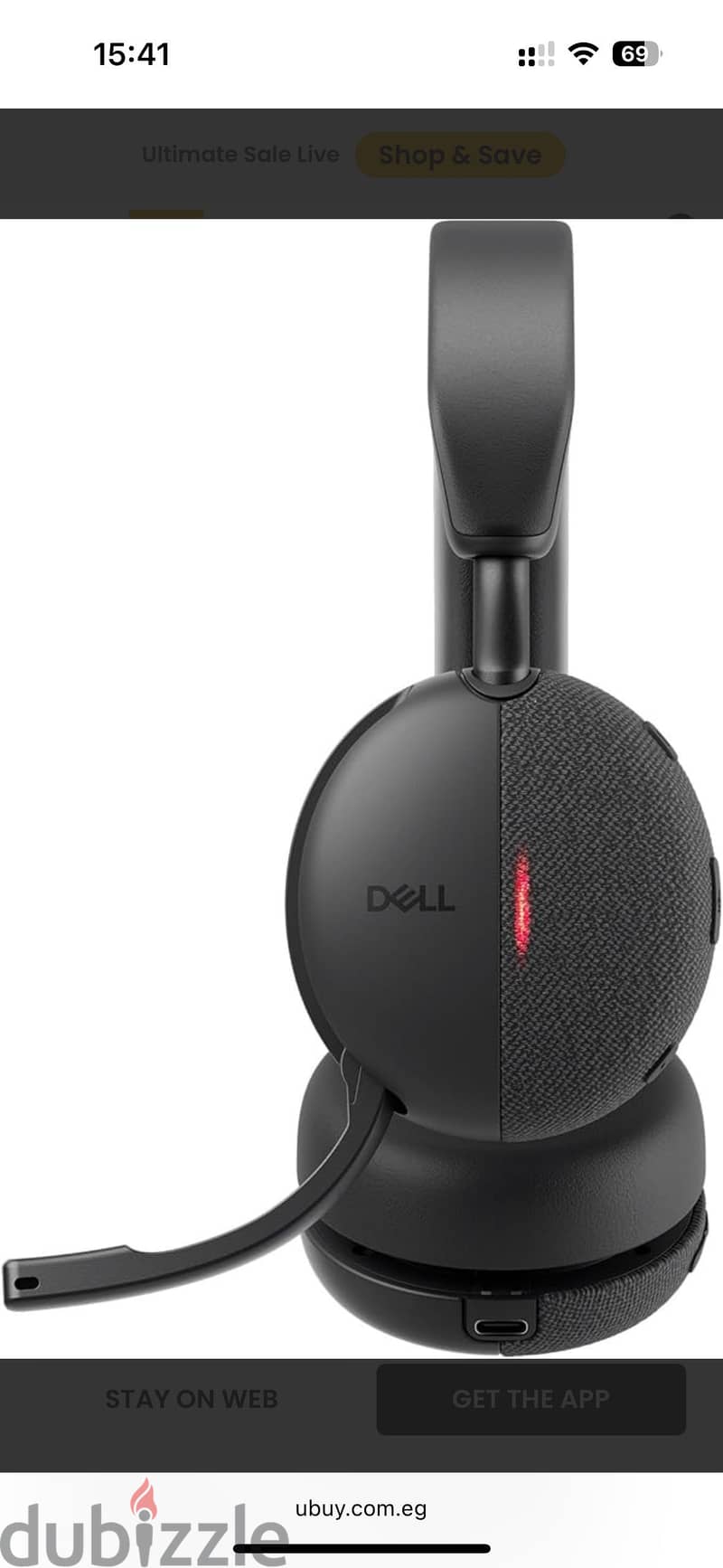Dell pro plus ANC headset WL 5024 6
