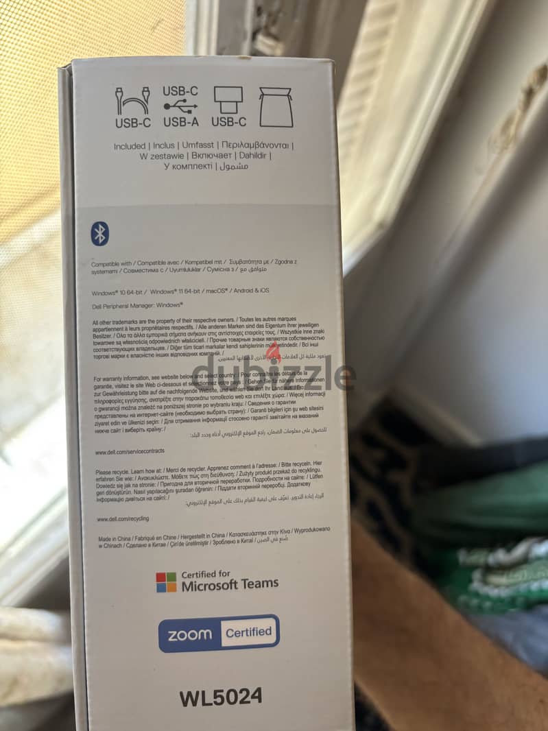 Dell pro plus ANC headset WL 5024 7