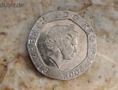 20 PENCE بريطاني