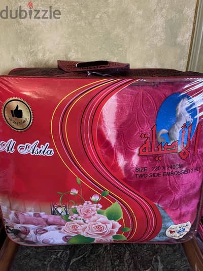 بطانيه تقيله دابل فيس