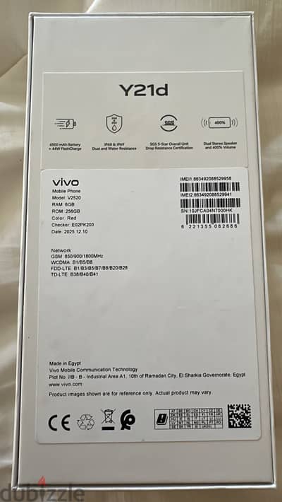 Vivo Y21d