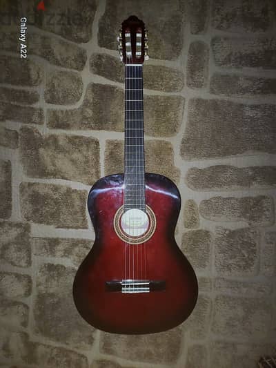 VC104 Valencia 4/4 Classic Guitar RED SUNBURST / جيتار فالينسيا