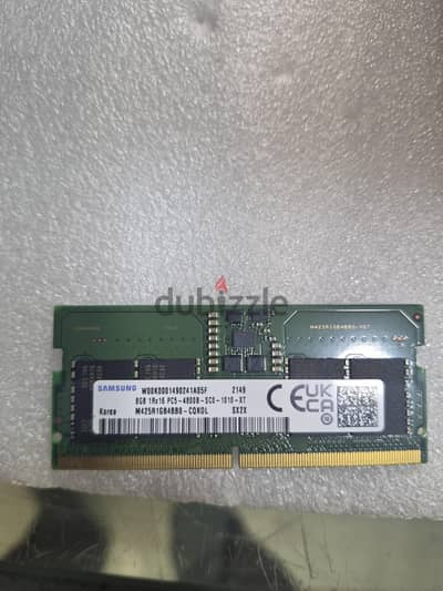 samsung laptop ram 8 gb ddr5 4800