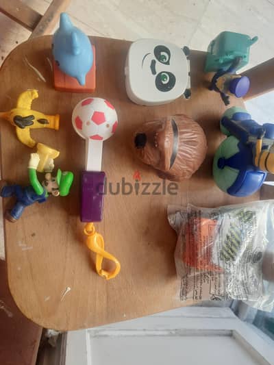لعب ماكدونالدز وفيها ستريم بوكس/McDonald's toys with mystery blind box